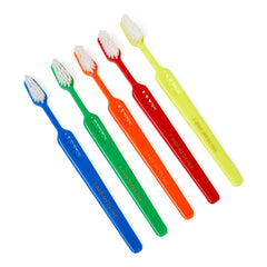 Medline Super Soft Toothbrush - Gentle Nylon Bristles with Ergonomic Contoured Handle, Individually Wrapped