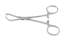 Medline Lorna Nonperforating Towel Forceps - 3.88 Inch Surgical Instrument
