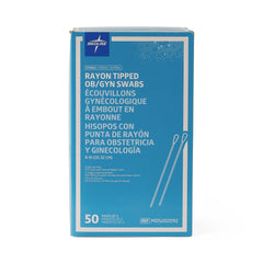 Medline Proctoscopic Swabs - 16 Inch Nonsterile Rayon Tip OB/GYN Medical Swabs