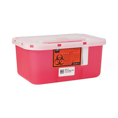 Multipurpose Sharps Container - Locking Medical Waste Disposal for Restricted Access Areas
