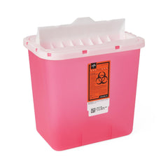 Medline Sharps Containers - Medical Waste Disposal with Multiple Lid Options (8-12 Gallon)