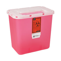 Multipurpose Sharps Container - Locking Medical Waste Disposal for Restricted Access Areas