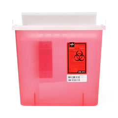 Medline Sharps Containers - Medical Waste Disposal with Multiple Lid Options (8-12 Gallon)