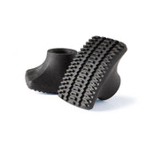 Single Tube Crutch Tips - Hospital Grade Replacement Tips for Enhanced Stability & Safety (Case of 8)