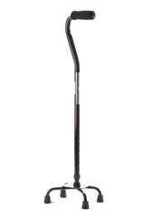 Standard Aluminum Cane with Adjustable Height - Lightweight Walking Support Cane