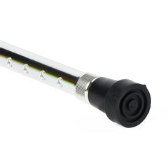 Standard Aluminum Cane with Adjustable Height - Lightweight Walking Support Cane