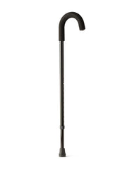 Standard Aluminum Cane with Adjustable Height - Lightweight Walking Support Cane
