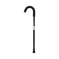 Standard Aluminum Cane with Adjustable Height - Lightweight Walking Support Cane