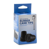 Cane Replacement Tips 3/4" - Long-Wear Rubber Tips for Enhanced Stability