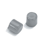Walker Glide Caps - Smooth Quiet Mobility for Walkers | 1 Inch Gray