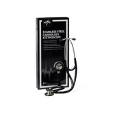 Elite Stainless Steel Cardiology Stethoscope - Professional Grade with Deep Cone Bell & 17" Tubing