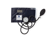 Medline PVC Handheld Aneroid Sphygmomanometer - Professional Blood Pressure Monitor with Carrying Case