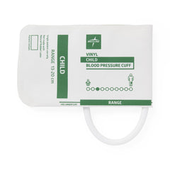 Disposable Vinyl Blood Pressure Cuff Child Size - Single-Patient Use with Bayonet Connector - Box of 5