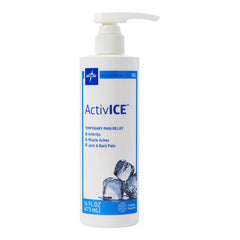 Medline Ironman ActivICE Topical Pain Reliever - 8% Menthol Fast-Acting Cooling Formula