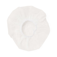 Medline Polyester Headset Cover with Elastic Band - White (Case of 1000)
