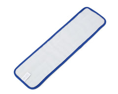 Medline 18" Premium Microfiber Mop with Round Corners - Heavy-Duty Floor Cleaning System