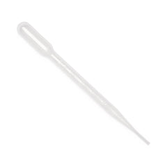Transfer Pipette with Small Bulb 3.0mL - Graduated 1mL Increments - Box of 500