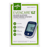 Medline EvenCare G2 Blood Glucose Monitoring System Starter Kit with Bluetooth