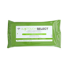 Aloe-Enriched Personal Cleansing Wipes - 8x12 Inch Disposable Cloths for Incontinence & Sensitive Skin Care