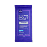 ReadyBath Evolve Fragrance-Free Bathing Wipes - 8 Count Pack | Hypoallergenic Disposable Washcloths
