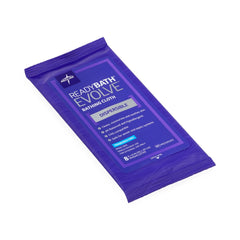 ReadyBath Evolve Fragrance-Free Bathing Wipes - 8 Count Pack | Hypoallergenic Disposable Washcloths