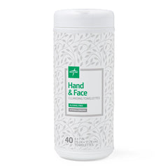 Hand and Face Cleansing Towelettes - Hypoallergenic Wipes for Sensitive Skin - Case of 480