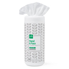 Hand and Face Cleansing Towelettes - Hypoallergenic Wipes for Sensitive Skin - Case of 480