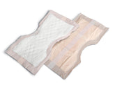 Super-Absorbent Contoured Postpartum Pads - 14 Inch Maternity Pads with Adhesive Backing
