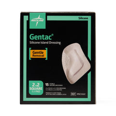 Gentac Silicone Adhesive Island Wound Dressing - Premium Gentle Care for Fragile Skin