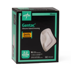 Gentac Silicone Adhesive Island Wound Dressing - Premium Gentle Care for Fragile Skin