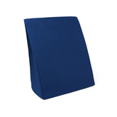 Medline Compression-Packed Bed Wedge - High-Density Foam, Navy, 8.5" Height - Case of 4