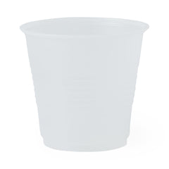 Medline Disposable Plastic Drinking Cups - Translucent Polystyrene Cups for Healthcare & Institutional Use (3.5oz to 16oz)