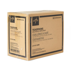 Disposable White Plastic Spoons - Heavy & Medium Weight Options for Healthcare & Food Service