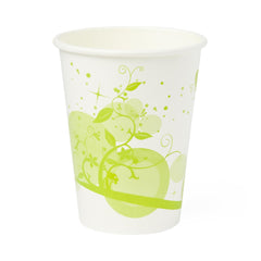 Medline Disposable Cold Paper Drinking Cups - Eco-Friendly Sugarcane Bagasse Cups for Healthcare & Events (3oz-20oz)