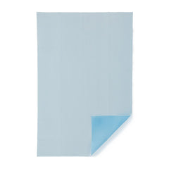 Medline Tissue-Poly Drape Sheet 40"x60" - 2-Ply Absorbent Blue Disposable Medical Drape, Case of 100