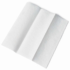 Medline Deluxe Multifold White Paper Towels - 250 Count Package | Premium Hand Drying Solution