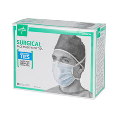 ASTM F2100-19 Level 2 Procedure Face Masks with Ear Loops - Blue Disposable Medical Masks (50/Box)