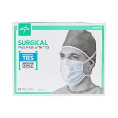 ASTM F2100-19 Level 2 Procedure Face Masks with Ear Loops - Blue Disposable Medical Masks (50/Box)
