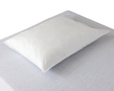 Medline Disposable Pillowcase White 20"x29" - SMS Fluid-Repellent Latex-Free (Case of 100)