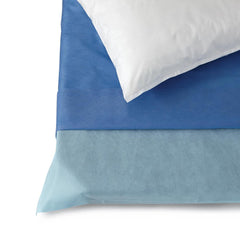 Multilayer Disposable Stretcher Sheet Sets - 24 Pack | Blue Spunbond Polypropylene Medical Sheets