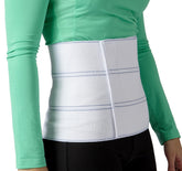 Medline Tri-Panel Abdominal Binder, 9 Inch - Post-Surgical & Postpartum Support Belt