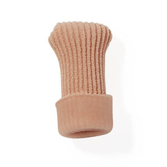 Gel Ribbed Digital Toe Caps - Cushioned Toe Protection for Corns, Hammertoes & Ingrown Toenails