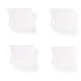 Gel Toe Spacers - Hypoallergenic Toe Alignment Cushions for Bunion Relief, Overlapping Toes & Toe Drift (3 Sizes)