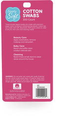 Medline Sterile Cotton-Tipped Applicators - Wooden Shaft, Individually Wrapped, Case of 24