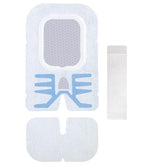 Sorbaview Shield Integrated Securement Dressings - Window Dressing with HubGuard - 5-5/16" x 3-1/2" - Sterile