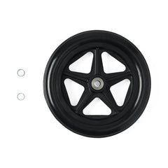 8" Front Caster with Bearings for Shuttle Extra-Wide Wheelchair - Premium Replacement Part