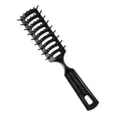 Polyethylene Hair Brush with Nylon Bristles - Professional Detangling Brush for Healthcare & Personal Care (7.5 Inch)