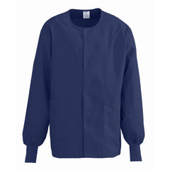 Unisex Crew-Neck Warm-Up Jacket - Professional Medical Scrub Jacket