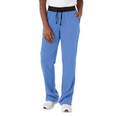 Women's Petite Scrub Pants - Professional Medical Workwear with Multiple Pockets