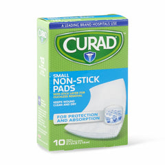 Curad Sterile Nonstick Pads - Premium Wound Care for Cuts, Burns & Post-Surgical Healing